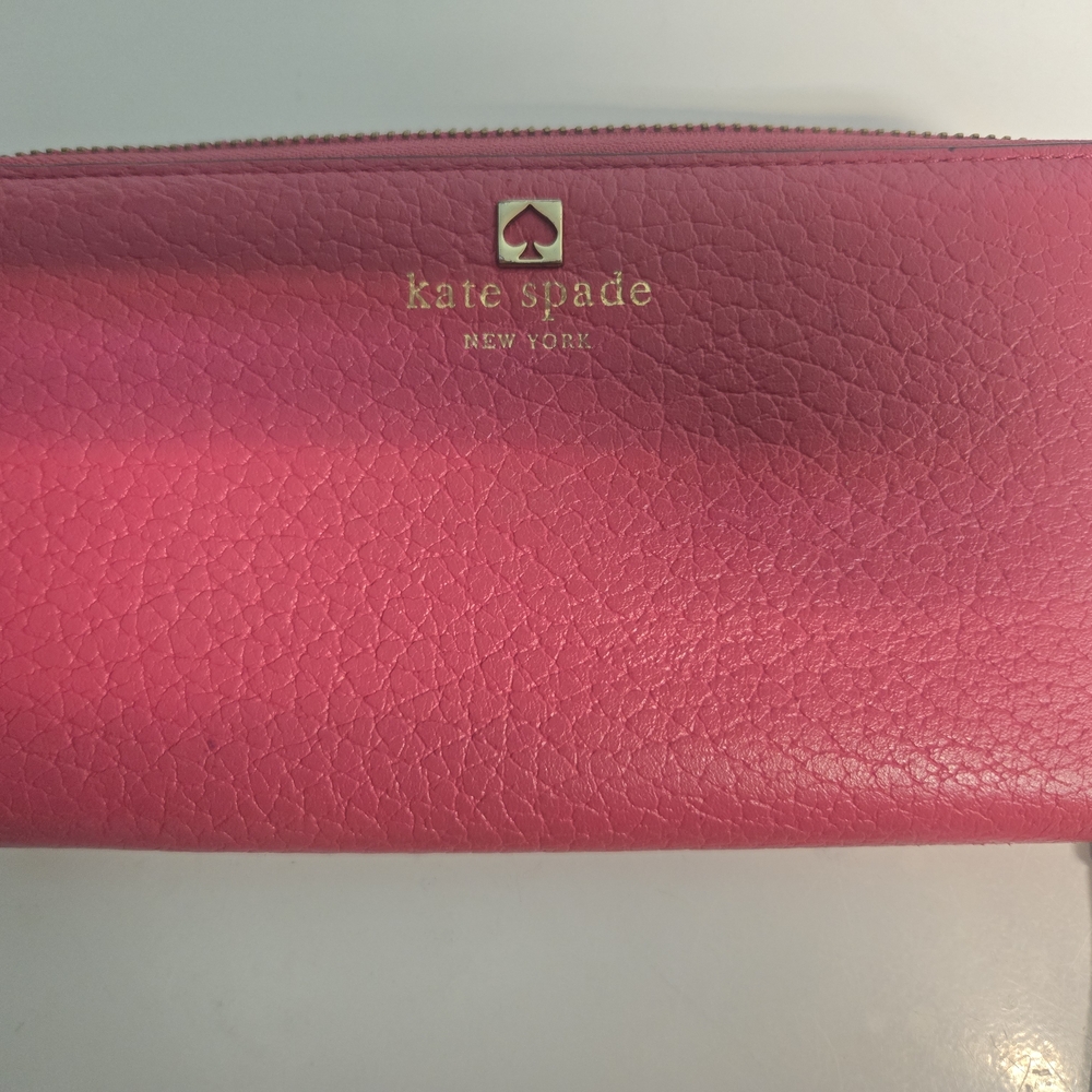 Kate Spade Pink Leather Wallet